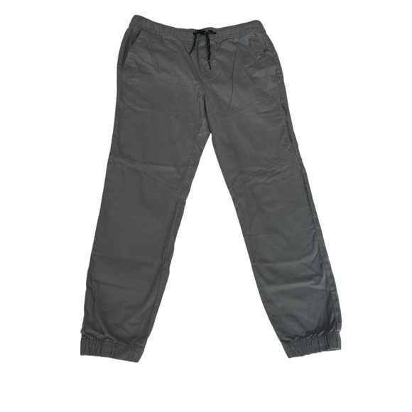 Iron Co Stretch Durable Joggers Mist Gray Cotton/Spandex Blend Men's M NWT - Picture 2 of 7